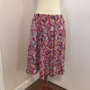 M NWOT LuLaRoe Madison Skirt D01 4833